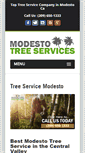 Mobile Screenshot of modestotreeservices.com